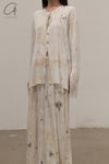 MUTEDANCE printed and dyed skirt MD24SS107 PM128